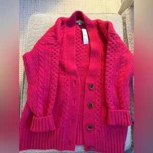 J. Crew Pink Cardigan NWT